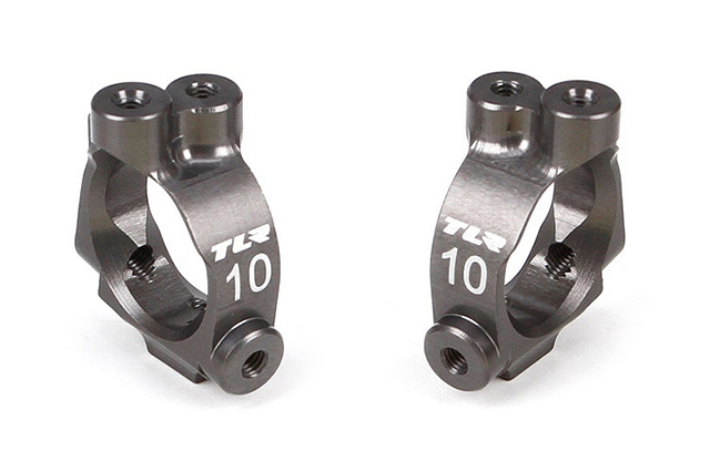 TEAM LOSI　TLR234025　キャスターブロックセット/10度/アルミ (22-4)