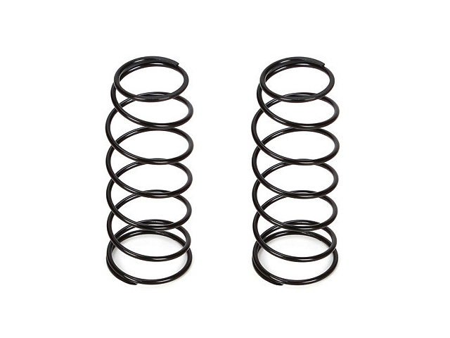 TEAM LOSI　TLR243017　16mm フロントショックスプリング（レート5.0/ブラック/2pcs）