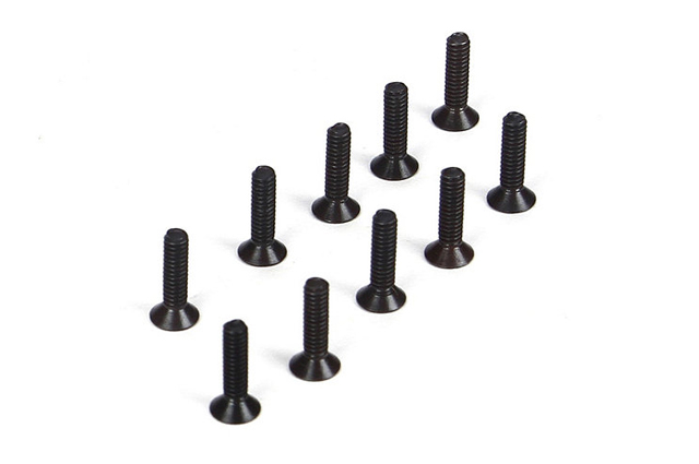 TEAM LOSI　TLR5958　フラットヘッドスクリュー M2x8mm （10pcs）