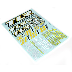 TEAM LOSI　TLR8301　Decal Sheet： 22T