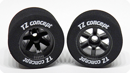 TRG TZ1102 TZ 接着整形済み フロントタイヤ HR (1ペア/F103用) TRG TZ1102 TZ 接着整形済み フロントタイヤ HR (1ペア/F103用)