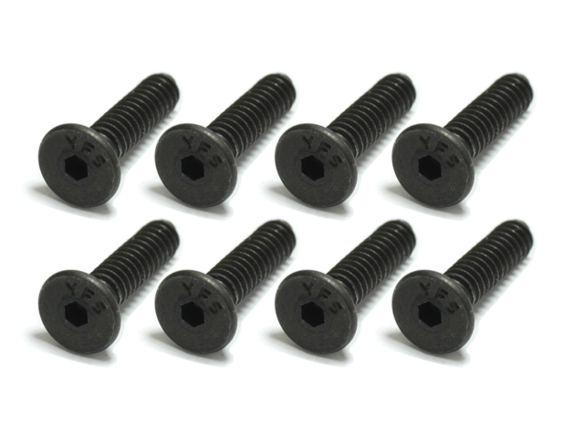X-Factory　XC-6023　フラットヘッドスクリュー(4-40 x 1/2)