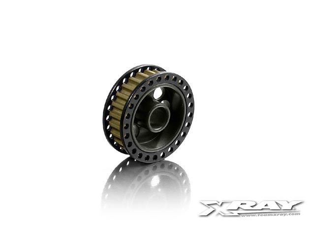XRAY 335985 アルミプーリー【25T/サイド/NT1用】 XRAY 335985 アルミプーリー【25T/サイド/NT1用】