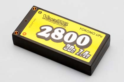 YOKOMO YB-P228BEA YOKOMO Lipo 2800mAh/7.4V バッテリー YOKOMO YB-P228BEA YOKOMO Lipo 2800mAh/7.4V バッテリー