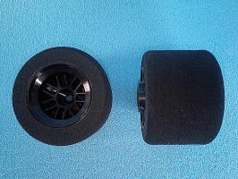 ZEN　ZN9102SS#　F103用接着済みリアラバースポンジタイヤ【25】スーパーソフト
