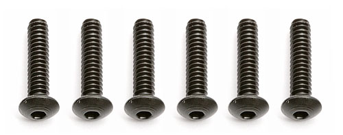 ASSOCIATED　AS-6918　ボタンヘッド ソケットスクリュー 4-40×1/2inch