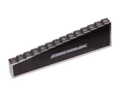 ARROWMAX　AM-170013　ダウンストップゲージ -13〜0mm【1/8カー、1/10オフロード向け 20mm】