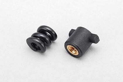 YOKOMO　B2-508TSA　B-MAX2 MR/RS ボールデフ用 Tナット/デフスプリング