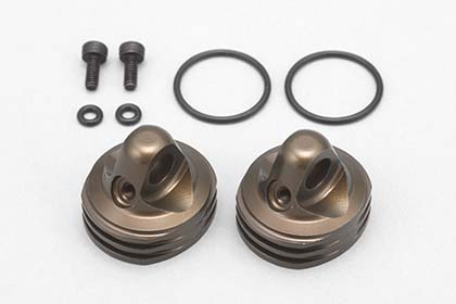 YOKOMO　B2-S812A　B-MAX2/4用　アルミ製"X"ショックキャップ