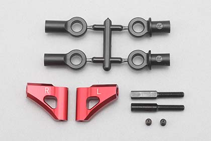 YOKOMO　D-140R　アッパー"A"アームキット用 アルミ製 アッパー"A"アームセット【レッド】