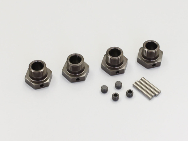 KYOSHO IFW107GM ホイールハブ (ガンメタリック/4pcs) KYOSHO IFW107GM ホイールハブ (ガンメタリック/4pcs)