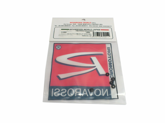 NOVAROSSI　11009　メインニードル/アイドリングADJ. Oリング（12-21）5pcs