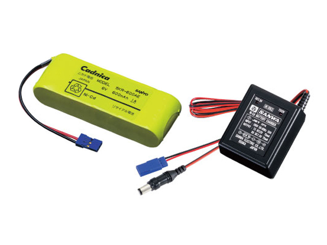 SANWA 107A10901A MT-4用 Ni-CD BATT/CHGセット SANWA 107A10901A MT-4用 Ni-CD BATT/CHGセット