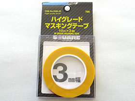 SQUARE　SGM-03　ハイグレードマスキングテープ3mm×10m