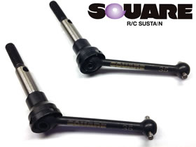 SQUARE　STD-535SPR　広角ユニバーサルドライブシャフト 35mm【タミヤTT-02/TT-01R用】