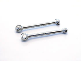 SQUARE　SWR-544S　タミヤWR-02ワイルドウイリー2用アルミユニバーサルボーン【シルバー/44.5mm】