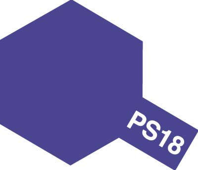 TAMIYA　PS-18　ポリカーボネートスプレー・メタリックパープル