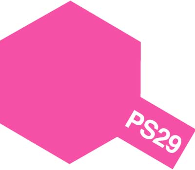 TAMIYA　PS-29　ポリカーボネートスプレー・蛍光ピンク