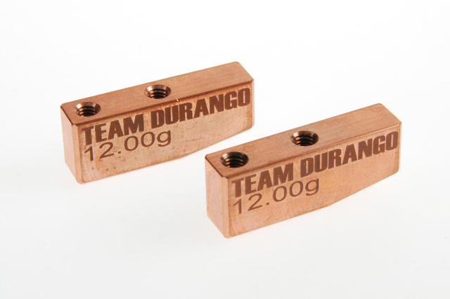 Team Durango TD320008 サイドウェイト (12g/2pcs) Team Durango TD320008 サイドウェイト (12g/2pcs)