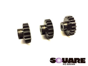 SQUARE　TGE-918　ハードスチールピニオンギヤ 0.8M/18T