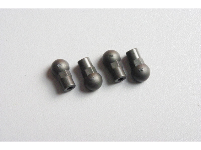 TRG　TRG1113GS　ロッドエンドショート(φ4.8/4pcs/グレイ）【TRG114用】