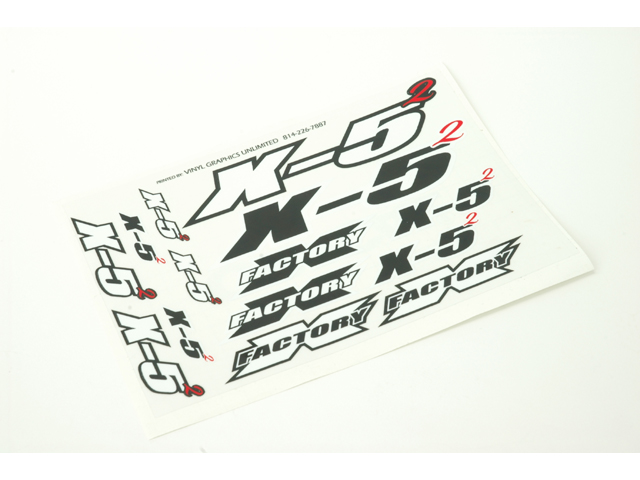 X-Factory　X5-8235　X-5² デカール