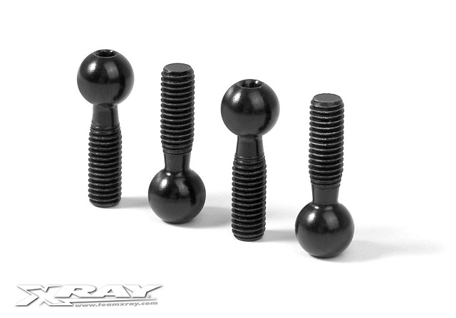 XRAY　337251　アルミピボットボール【8.4mm/2pcs/NT1用】