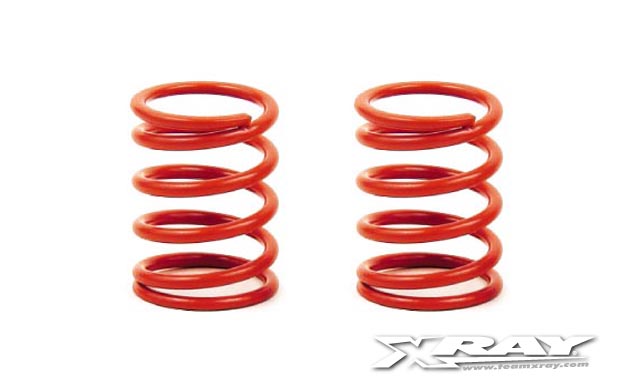 XRAY 338288 リアダンパースプリング【レッド/2pcs】 XRAY 338288 リアダンパースプリング【レッド/2pcs】